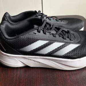 Adidas Black and White Running Shoes